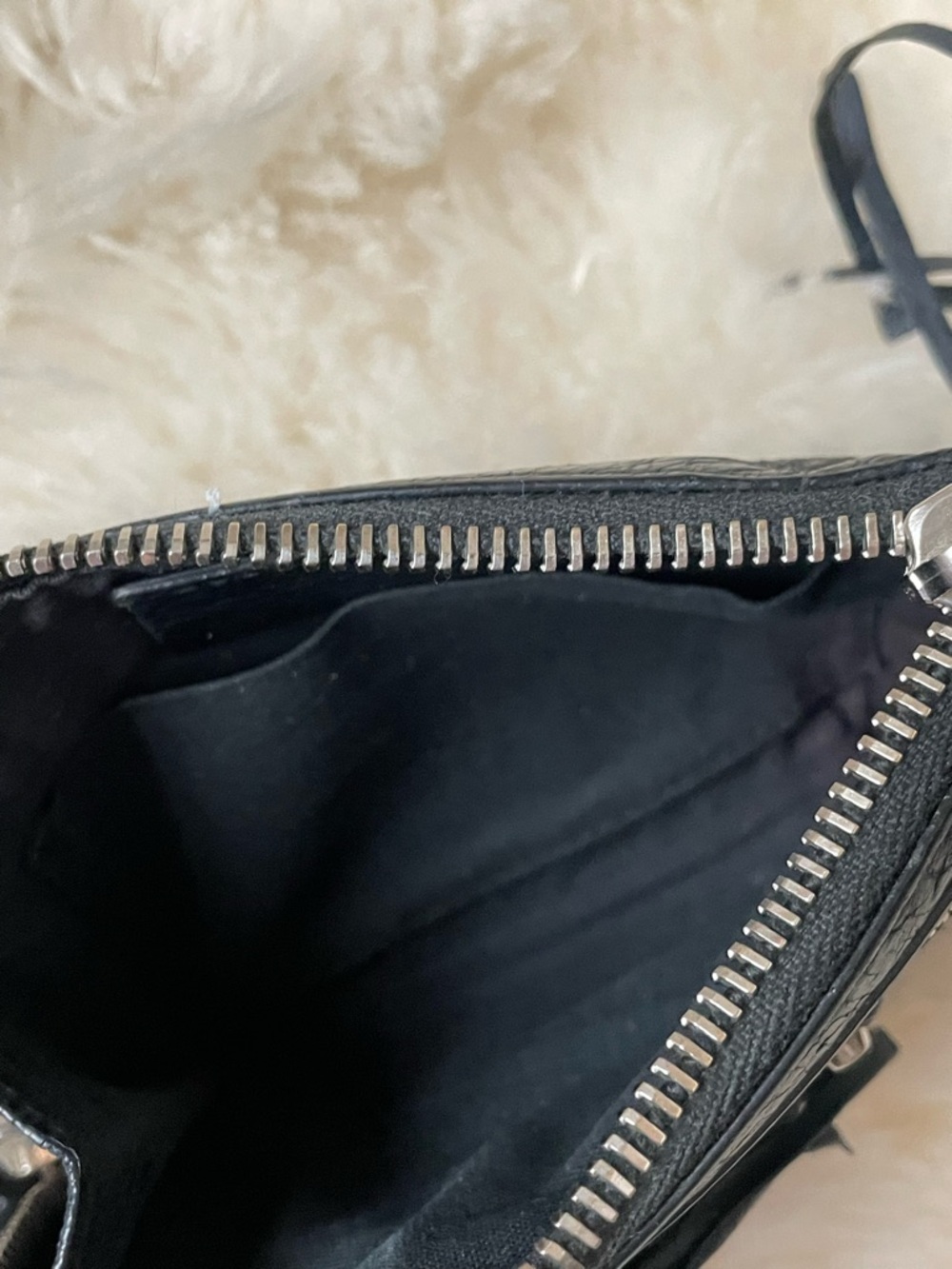 Vintage | Rare Balenciaga porte monnaie black wallet | card pouch - Picture 4 of 6